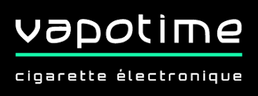 vapotime logo fond noir